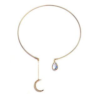 Moon and Jewel Choker